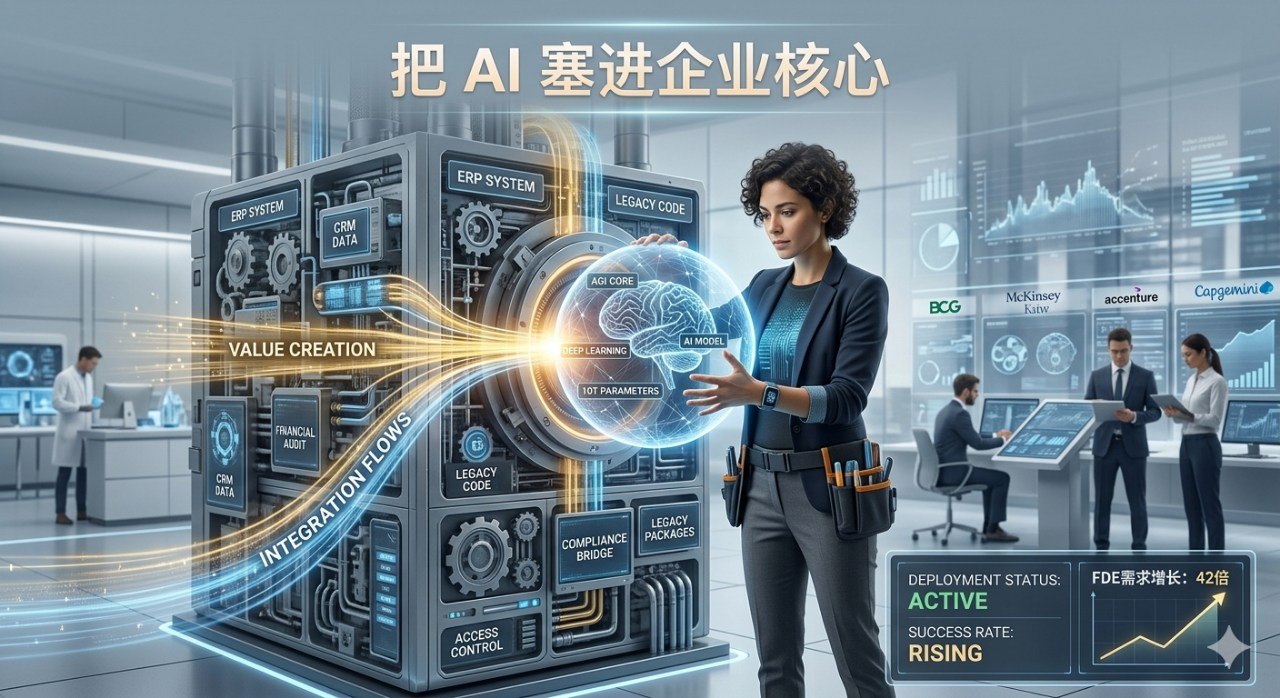 把AI塞进企业核心